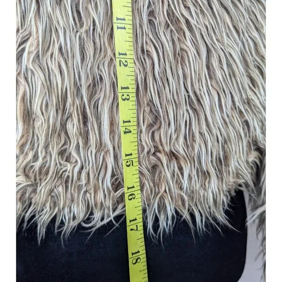 💜Blanc Noir Faux Fur Jacket - Picture 7 of 8